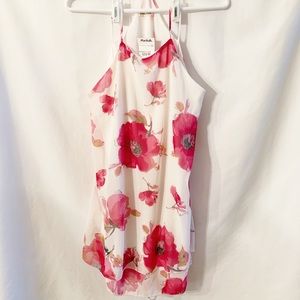 2/$20 NWT White & Pink Floral Dress